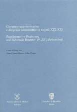 Repräsentative Regierung und führende Beamte (19.-20. Jahrhundert) / Governo rappresentativo e dirigenze amministrative (secoli XIX-XX)