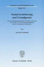 Sozialversicherung und Grundgesetz