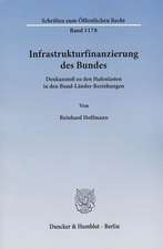 Infrastrukturfinanzierung des Bundes