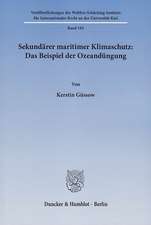 Sekundärer maritimer Klimaschutz: Das Beispiel der Ozeandüngung