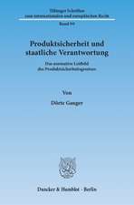 Produktsicherheit und staatliche Verantwortung