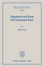 Eigentum und Staat bei Immanuel Kant