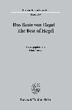 Das Beste von Hegel - The Best of Hegel.