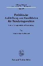 Paritätische Aufstellung von Kandidaten für Bundestagswahlen