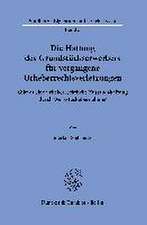 Die Haftung des Grundstückserwerbers für vergangene Urheberrechtsverletzungen.