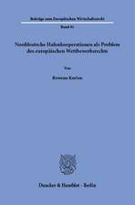 Norddeutsche Hafenkooperationen als Problem des europäischen Wettbewerbsrechts