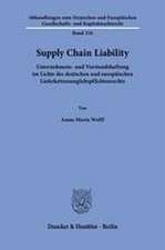 Supply Chain Liability