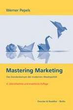 Mastering Marketing