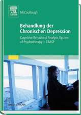 Psychotherapie der chronischen Depression