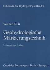 Lehrbuch der Hydrogeologie / Geohydrologische Markierungstechnik