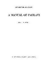 A Manual of Pahlavi: Glossary