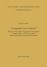 Lexikographie Einer Landschaft: Beitrage Zur Historischen Topographie Oberagyptens Zwischen Theben Und Gabal As-Silsila Anhand Demotischer Und Griechi