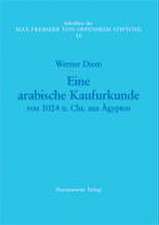 Eine arabische Kaufurkunde von 1024 n. Chr. aus Ägypten