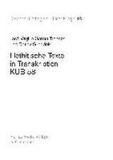 Hethitische Texte in Transkription Kub 58: D-Ha