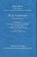 M. Ju. Lermontov (1814-1841). Interpretationen