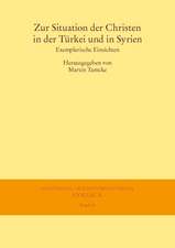 Zur Situation der Christen in der Türkei und in Syrien