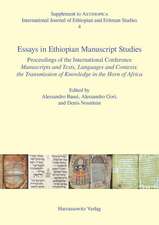 Essays in Ethiopian Manuscript Studies