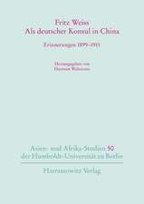 Als deutscher Konsul in China