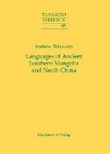 Languages of Ancient Southern Mongolia and North China