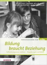 Bildung braucht Beziehung