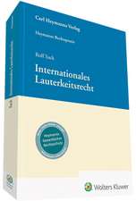 Internationales Lauterkeitsrecht