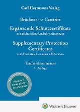 Ergänzende Schutzzertifikate / Supplementary Protection Certificates