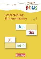 Lesetraining Sinnentnahme Heft 1