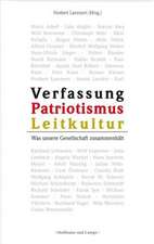 Verfassung, Patriotismus, Leitkultur