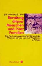 Beratung älterer Menschen und ihrer Familien