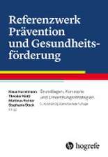 Referenzwerk Prävention und Gesundheitsförderung