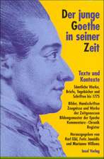 Der junge Goethe in seiner Zeit