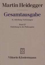 Martin Heidegger, Einleitung in Die Philosophie (Wintersemester 1928/29): Zum Hundertsten Geburtstag Von Leo Lowenthal