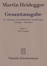 Gesamtausgabe 71. Das Ereignis