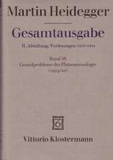 Martin Heidegger, Grundprobleme Der Phanomenologie (Wintersemester 1919/20): Die Davoser Literaturtage 2008