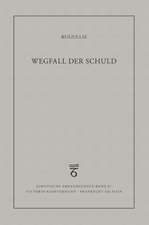Wegfall der Schuld