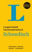 Langenscheidt Taschenwörterbuch Schwedisch