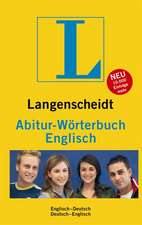 Langenscheidt Abitur-Wörterbuch Englisch - Buch mit Online-Anbindung