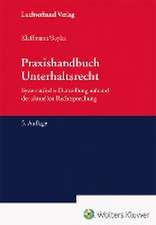 Praxishandbuch Unterhaltsrecht