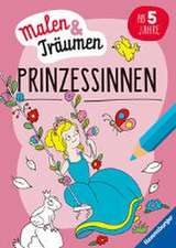 Ravensburger Prinzessinnen - malen und träumen - 24 Ausmalbilder für Kinder ab 6 Jahren - Prinzessinnen-Motive zum Entspannen