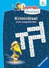 Leserabe - Rätselspaß - Krimirätsel zum Lesenlernen, 2. Lesestufe