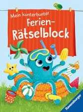 Ravensburger Mein kunterbunter Ferien-Rätselblock - Rätselspaß im Urlaub, auf Reisen oder Zuhause - Ferien Unterhaltung für Kinder von 7 bis 9 Jahren