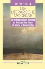 Die literarische Moderne: Eine problemgeschichtliche Darstellung der deutschsprachigen Literatur von Hölderlin bis Thomas Bernhard