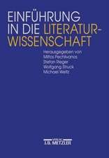 Einführung in die Literaturwissenschaft