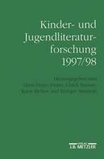 Kinder- und Jugendliteraturforschung 1997/98