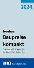 BKI Baupreise kompakt Neubau 2024