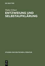 Entzweiung und Selbstaufklärung: Christoph Martin Wielands »Agathon«-Projekt