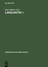 Linguistik I: Lehr- und Übungsbuch zur Einführung in die Sprachwissenschaft