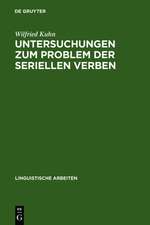 Untersuchungen zum Problem der seriellen Verben: Vorüberlegungen zu ihrer Grammatik und exemplarische Analyse des Vietnamesischen