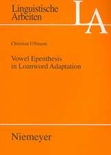 Vowel Epenthesis in Loanword Adaptation