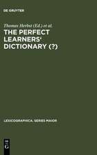 The Perfect Learners' Dictionary (?)